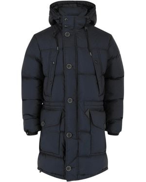 Burberry Quilted Down Jacket - Blue