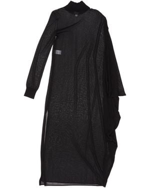 Alaïa Alaïa Long-Sleeved Dress - Black