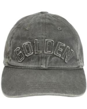 Golden Goose Distressed Baseball Cap - Grey