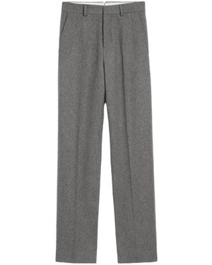Ami Paris Wide Leg Pants - Gray