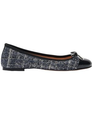 SCAROSSO Carla Bow-Detailed Ballerina Shoes - Multicolour