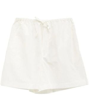Baserange Drawstring Shorts - White