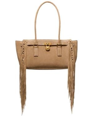Michael Kors Hamilton Moderne Small Crossbody Bag - White