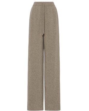 The Row Ribbed-Knit Long-Sleeved Jumper - Natural