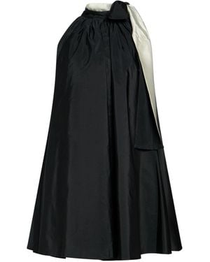 Max Mara Sleeveless Umbrella Dress - Black