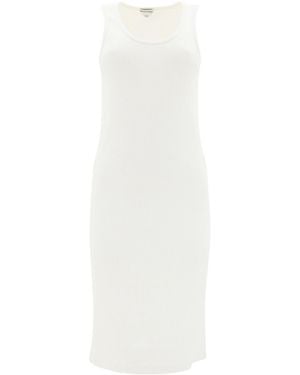 Bottega Veneta Sleeveless Scoop-Neck Dress - White