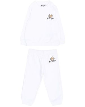 Moschino Cotton Tracksuit - White