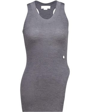 Stella McCartney Sleeveless Asymmetric Top - Gray