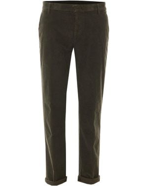 Dondup Casual Pants With Belt Loops - Gray
