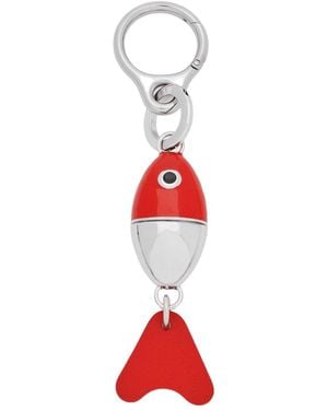 Loewe Fishing Sinker-Shaped Jewellery - Red