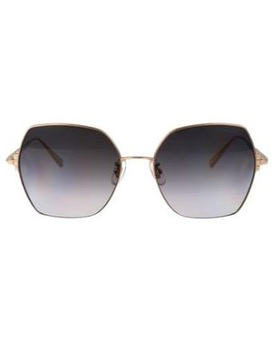 Chopard Eyewear Geometric Frame Sunglasses - Metallic