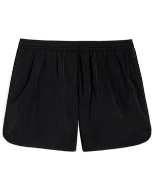 Ami Paris Thigh-High Shorts - Black