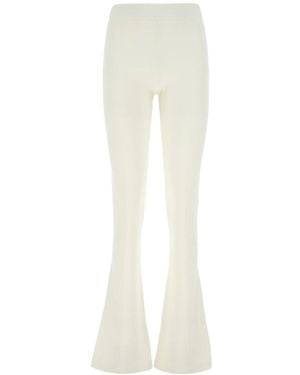Tom Ford Trumpet Cashmere Knitted Trousers - White