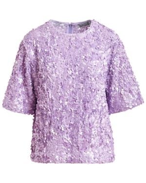 Essentiel Antwerp Sequined Top - Purple