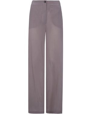 Seventy Buttoned Pants - Purple
