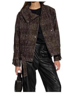 IRO Double-Breasted Casual Jacket - Black