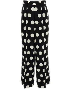 Junya Watanabe Wide-Leg Pants - Black