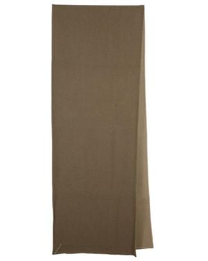 The Row Safety Pin Detailed Reversible Scarf - Natural