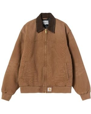 Carhartt Og Santa Fe Jacket - Brown