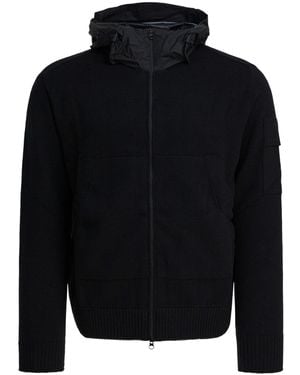 C.P. Company Hooded Zip-Up Jacket - Black