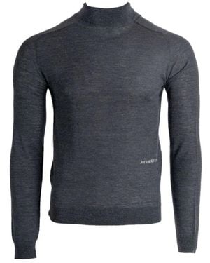 JW Anderson Jw Anderson Turtleneck Knitted Jumper - Blue