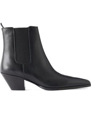 Nili Lotan Premium Chelsea Boots - Black