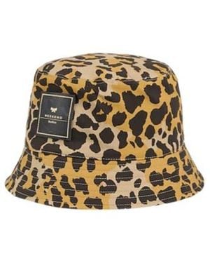 Weekend by Maxmara Leopard Print Bucket Hat - Natural