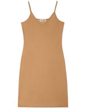 Jil Sander Slip Dress - Brown