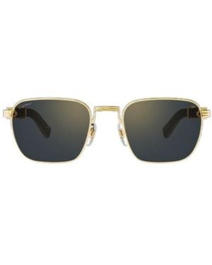 Cartier Rectangular Frame Sunglasses - Multicolour