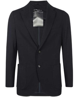 Circolo 1901 Long-Sleeved Suit Coat - Blue