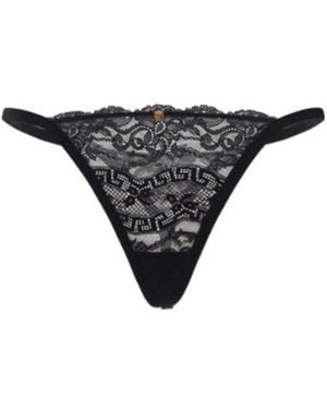 Versace Lace Briefs - Black