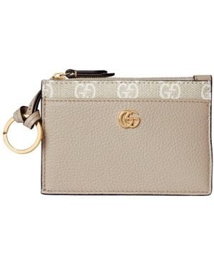 Gucci Bi-colour Gg Marmont Zip Key Pouch - Multicolour