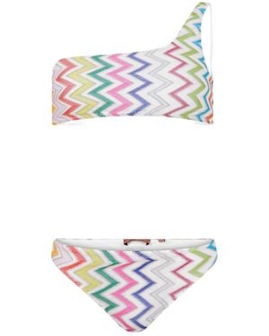 Missoni Triangle Bikini - White