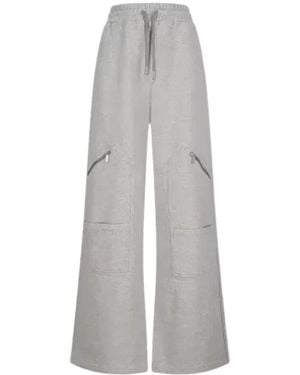 Off-White c/o Virgil Abloh Elastic Waist Casual Trousers - Grey