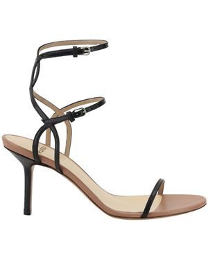 Francesco Russo Heeled Sandals - Metallic