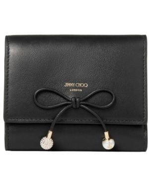 Jimmy Choo Logo Wallet - Black