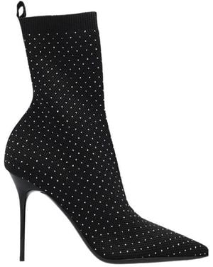 Balmain Skye Sock Ankle Boots - Black