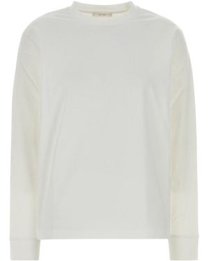The Row Cotton Oversize Ciles T-Shirt - White