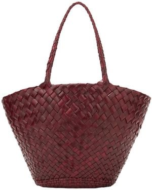 Dragon Diffusion Solidcolor Singleshoulder Handbag - Red
