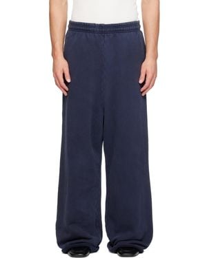 Entire studios Elastic-Waist Athletic Trousers - Blue