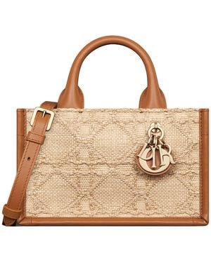 Dior Mini Book Tote - Brown