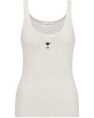 Dior Tank Top - White