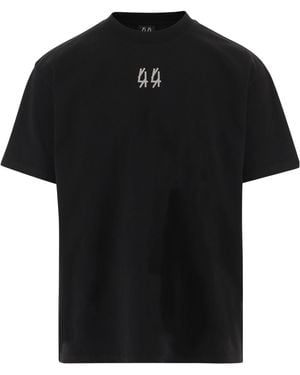 44 Label Group Graphic Logo T-Shirt - Black