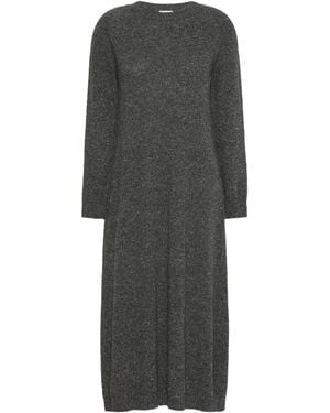 Weekend by Maxmara Goccia Tweed Knitted Dress - Gray