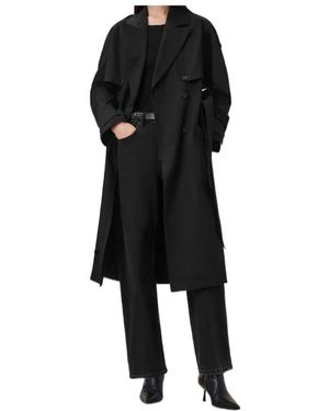 AllSaints Long-Sleeved Coat - Black