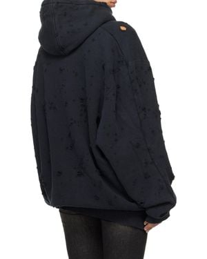 Doublet Zombie Silhouette Hoodie - Black