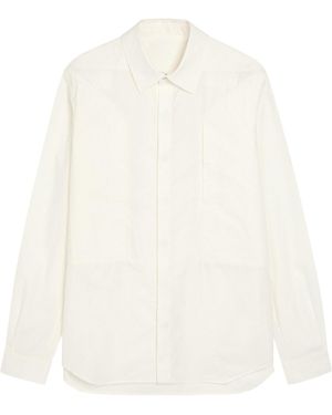 Rick Owens Long-Sleeved Shirt - White