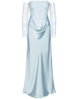 ROTATE BIRGER CHRISTENSEN Maxi Dress - Blue