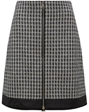 Moncler Tweed Mini Skirt - Grey