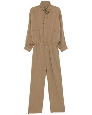 Frankie Shop Drawstring Jumpsuit - Natural
